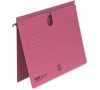 Elba 100555355 Dossier suspendu type 81 - A4, rouge, 250g Manilakarton, agrafage commercial / agrafage officiel