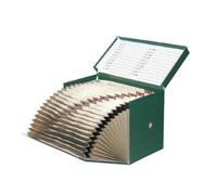 Elba 100580266 - Boîte de transfert d'anneaux avec doublure en tissu, 20 cm, vert
