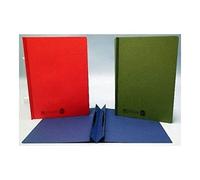 Elba 23462BL Cahier épais à oeillets en carton manille pour 200 feuilles-A4-Lot de 50 feuilles cartonnées Bleu 320 g/m ²