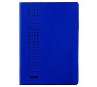 Elba 31477DB Chic Lot de 25 classeurs en papier avec élastiques aux coins 320 g/m² Bleu foncé Format A4 Capacité 100 feuilles