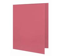 Elba 32450BL Lot Couvercle, carton manille 250 g/m², pour environ 100 feuilles format A4, 100 Pièces, Bleu Chemise rouge