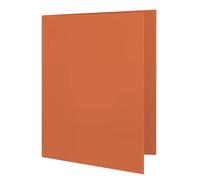 Elba 32450OG Lot de 100 chemises en carton manille pour environ 100 feuilles format A4 Orange 250 g/m²
