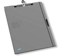 Oxford Porte-bloc double ELBA en PP, gris