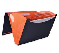 Elba 400065631 For Students Trieur extensible à soufflets 8 compartiments polypropylène opaque A4 Couleurs Aléatoires