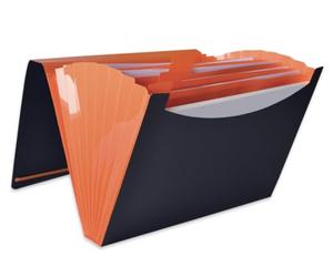 Elba 400065631 For Students Trieur extensible à soufflets 8 compartiments polypropylène opaque A4 Couleurs Aléatoires