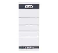 ELBA 400087754 Strong-Line & myColour Lot de 10 classeurs à dos courts et larges en carton 250 g/m² Blanc