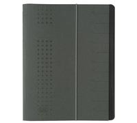 Elba 42496az Chic Lot De 5 Trieurs En Carton Recyclé À 12 Compartiments Avec Languettes Inscriptibles Anthracite Format A4 450 G/M ²