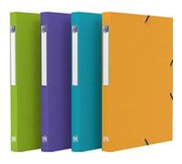 Boîte de classement avec élastique Oxford Memphis 25 mm Modèle aléatoire