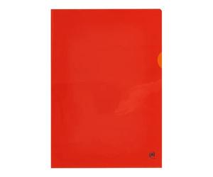 Elba 76442OG Lot de 25 pochettes plastifiées A4 150 my en PVC (Orange)