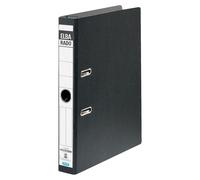 Elba 81414 Rado Lot De 10 Fichiers Suspendus Avec Reliure Collée Noir Largeur 5 Cm Format A4