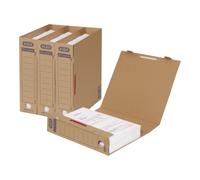 Elba 83523 Tric System Lot de 30 dossiers d'archive pour 500 feuilles Marron Format A4