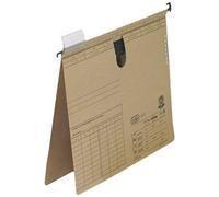 Elba 86447 VL Lot de 25 dossiers suspendus pour rangement vertical ou horizontal Marron