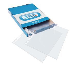 Elba 949535 Pack de 100 Pochettes en polypropylène Format feuille