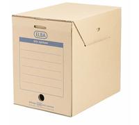 Elba Boîte d'archivage 1554257 23.6 cm x 30.8 cm x 33.3 cm carton ondulé marron