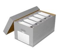 [Ref:100333273] ELBA Lot de 5 boîtes d'archives et de transport TRIC pour A4
