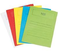 Elba 50 Pochettes Coins Avec Fenetre Elco Volumino - 22x31 - Kraft - Couleurs Assorties