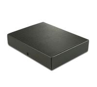 Elba 31416sw boîte à documents en carton pour 580 feuilles 315 x 240 x 65 mm (noir) 400000985 Noir G