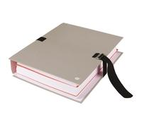 Elba Chemise A Sangle Sans Rabat - 24x32 - Papier Toilé - Fermeture A Boucle - Gris