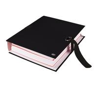 Elba Chemise A Sangle Sans Rabat - 24x32 - Papier Toilé - Fermeture A Boucle - Noir