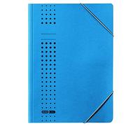 Elba -Chemise " Chic " Carton à Élastique A4 Bleu Lot de 25