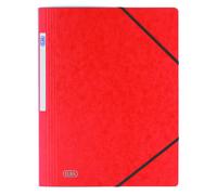 Elba Chemise Sans Rabats À Élastiques Carte 5/10 Eme 24 X 32 Cm Rouge