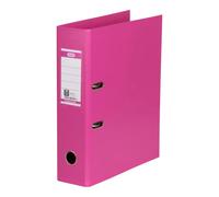 Elba Classeur A4 Strong-Line 8 cm de large, plastique, rose, 1 pièce