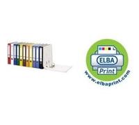 Elba - classeur rado basic top, largeur de dos: 50 mm, vert format a4, reliure extérieure pp intérieure papier, porte-étiquett G