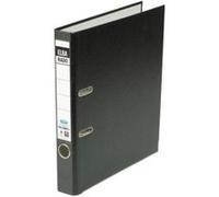 Elba - classeur rado classique lux brillant, dos: 50 mm, noir a4,reliure extérieure intérieure affiné avec de la acryliqueintéri G