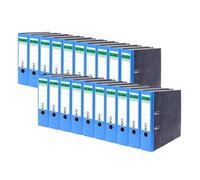 'ELBA classeur rado marbré " A4, format paysage (20 unités) bleu