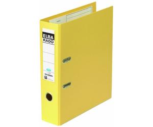 'ELBA classeur "rado plast A4, PVC A4, format paysage (25 unités) jaune