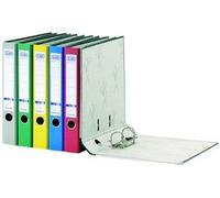 Elba Classeur Smart Marbr¿ Nuageux, Dos: 80 Mm, Noir, Din A4