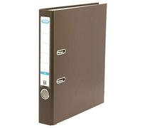 Elba - classeur rado basic top, largeur de dos: 50 mm, marronformat a4, reliure extérieure pp intérieure papier, porte-étiquet G