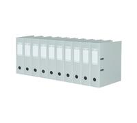 Elba dossiers 100400536 Strong de Line DIN A4 double protection des bords, 8 cm de large Gris