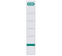 ELBA Etiquette à insérer dos classeur étroit/large blanc en carton 10 étiquettes