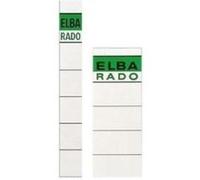 Elba - étiquette dorsale pour classeur, blanche, (h)15,5 x (l)5,9 cm, pour classeur elba avec formats spéciale: 10017 10516 1051 G