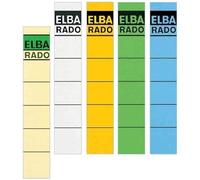 ELBA Etiquette pour dos de classeur 'ELBA RADO'- vert G