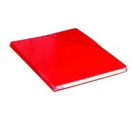 Elba Eurofolio Alpina Chemise cartonnée avec rabat élastique Dos 5 mm A4 21 x 29,7 cm Rouge