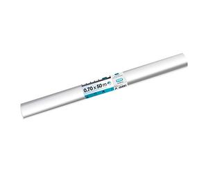 ELBA Film couvre-livres Non adhésif PVC incolore 700 mm x 50 m