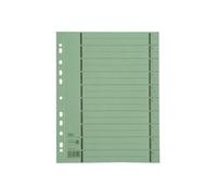 Elba Intercalaire 10 Positions 1-10 A4 À Onglets Gris