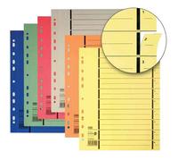 Oxford Intercalaires A4 Elba 06457CH – Lot de 100, carton rigide 230 g/m², chamois