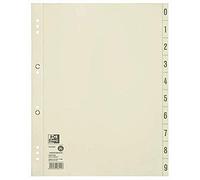 ELBA intercalaires, chamois, 240 x 300 mm, en carton dur,