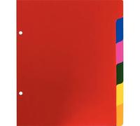 Elba-intercalaires En Polypropylène 4/10ème -17 X 22cm - Jeu De 6