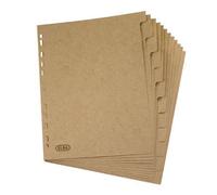 ELBA Intercalaires neutres touareg A4 - 12 positions - Beige