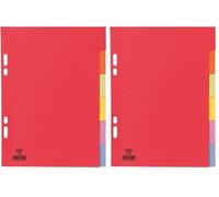 ELBA Jeu intercalaire pour classeur à anneaux 170 x 220 mm (Lot de 2)