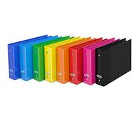 Elba Life Lot de 10 Classeurs A5 Couleurs Assortis