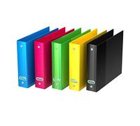 Elba Life Lot de 10 Classeurs A6 Couleurs Assortis