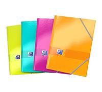 Elba Life Lot de 30 Chemises à élastiques 17 x 22 cm Couleurs Assortis