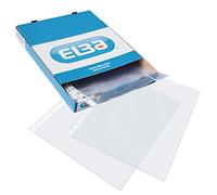 Elba Lot de 1 000 pochettes en plastique à feuilles transparentes en polypropylène verre 70 μ