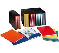 ELBA Lot de 10 Chemise à élastique Alpina - A4 - Carton - Bleu