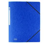 Elba Lot De 10 Chemises Sans Rabats À Élastiques Carte 5/10 Eme 24 X 32 Cm Bleu